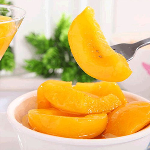 黄桃罐头5 12罐 425g 砀山特产黄桃对开罐头 新鲜水果罐头